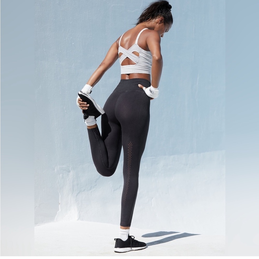 Free People Black High-Waisted Leggings